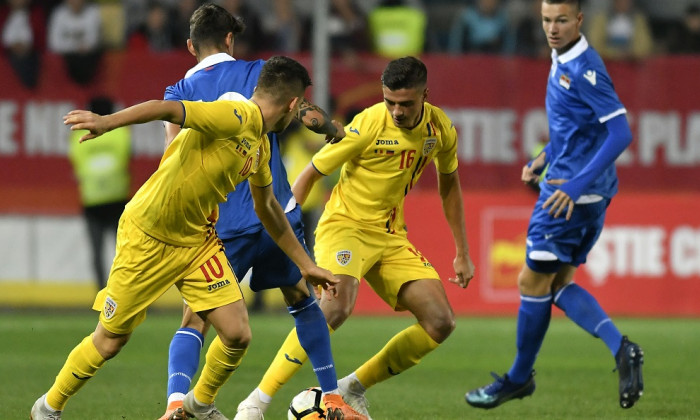 FOTBAL:ROMANIA U21-LIECHTENSTEIN U21, PRELIMINARIILE CE 2019 (16.10.2018)