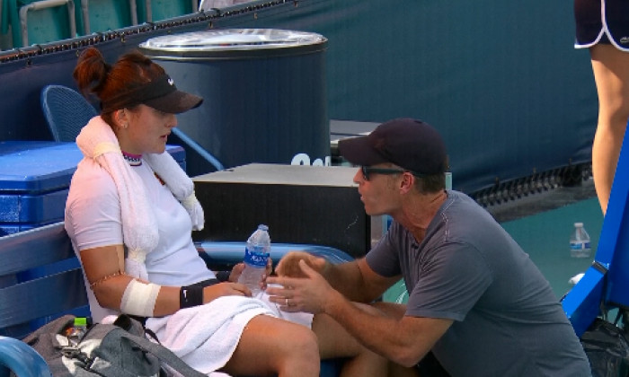 Andreescu coaching