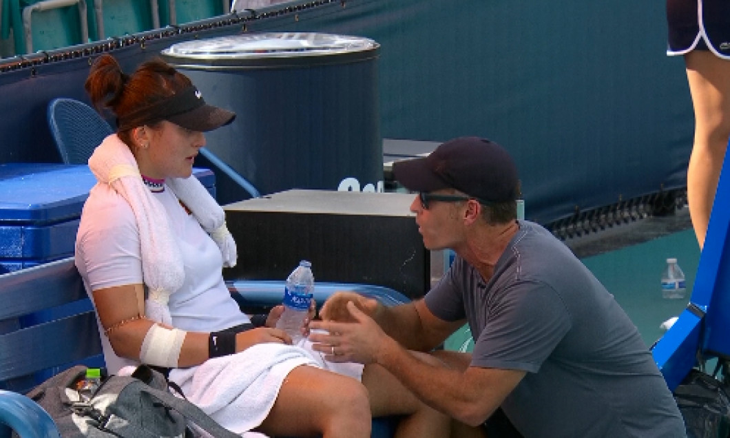 Andreescu coaching