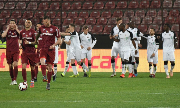 FOTBAL:CFR CLUJ-ASTRA GIURGIU, SEMIFINALE, CUPA ROMANIEI (3.04.2019)