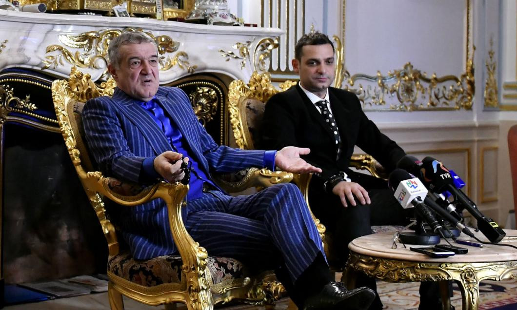 Gigi Becali și Mihai Teja
