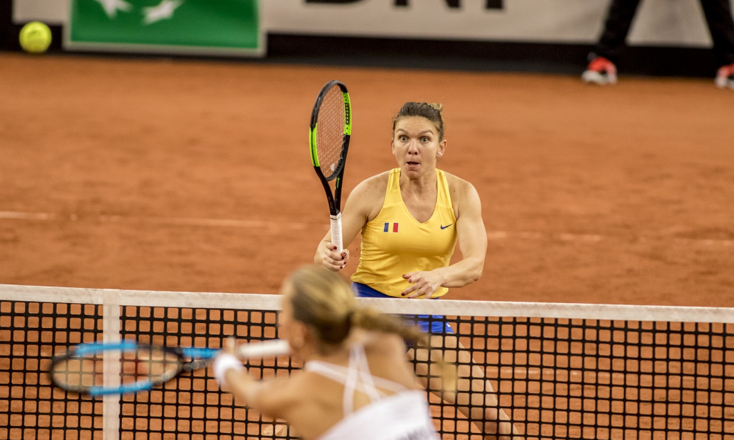 TENIS:FRANTA-ROMANIA, HALEP/NICULESCU-GARCIA/MLADENOVIC, FED CUP (21.04.2019)