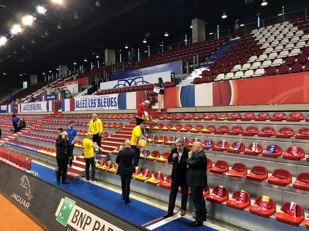 franta - romania fed cup pregatiri