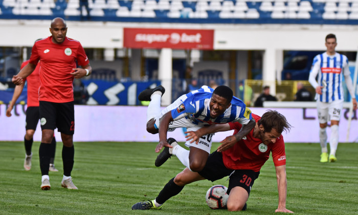 FOTBAL:CSM POLITEHNICA IASI-CS CONCORDIA CHIAJNA, PLAY OUT, LIGA 1 BETANO (22.04.2019)