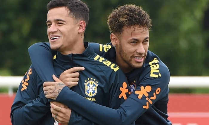 Brazil training in London