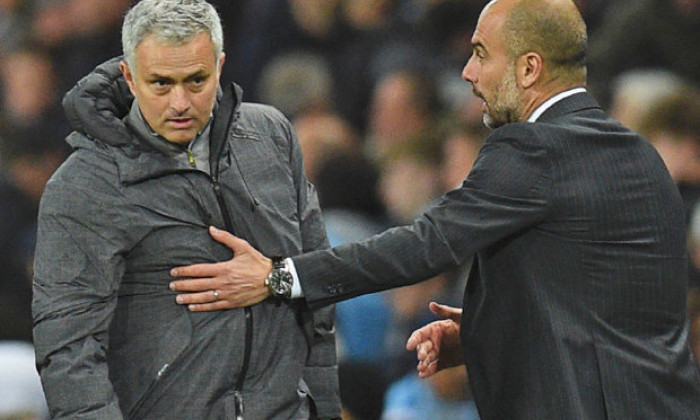 Jose Mourinho si Pep Guardiola