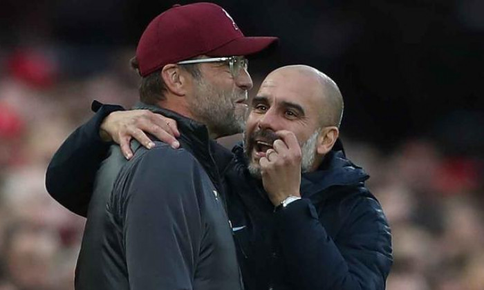 guardiola klopp