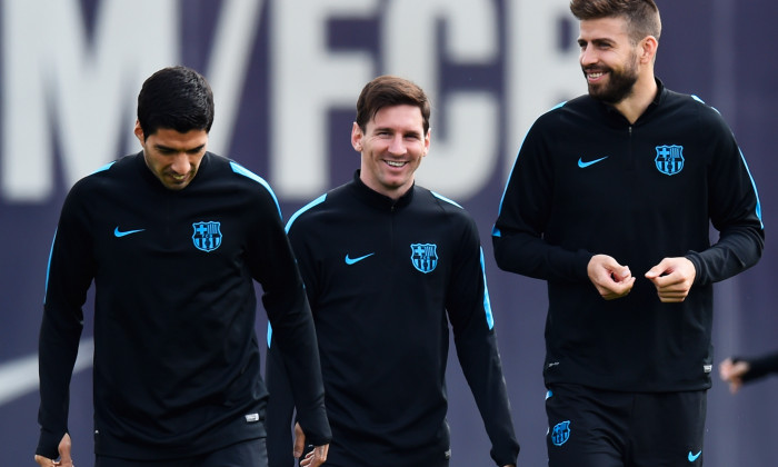 Barcelona Training Session and Press Conference