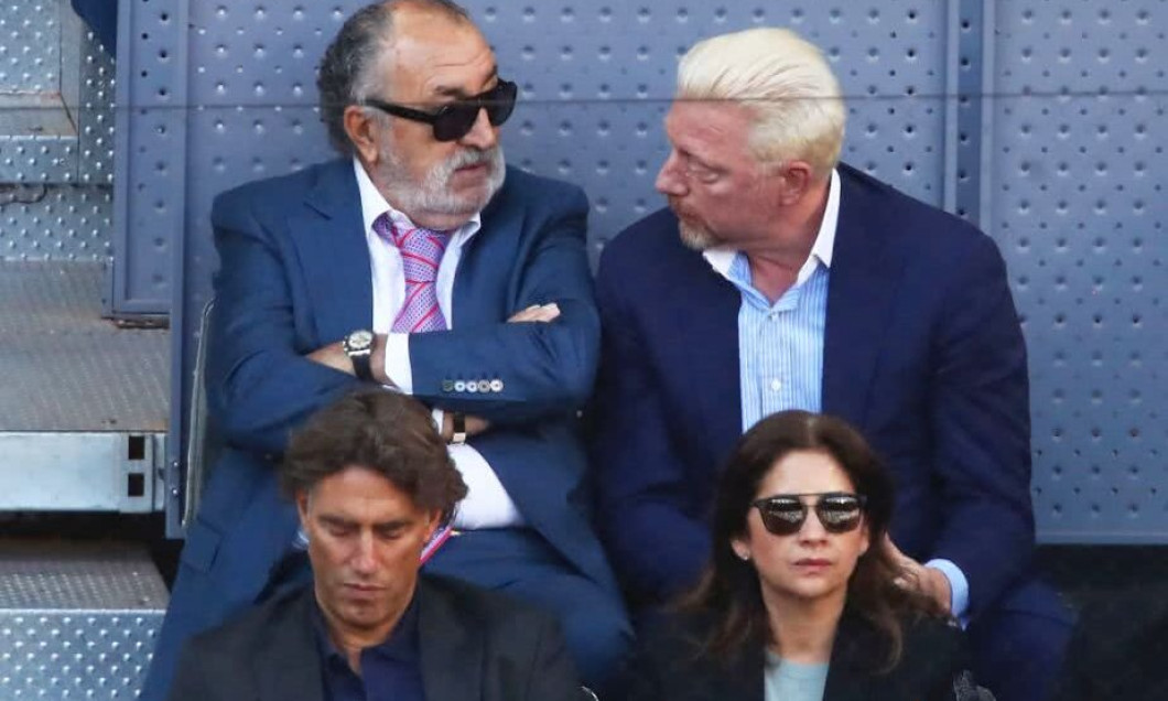 boris becker, ion tiriac
