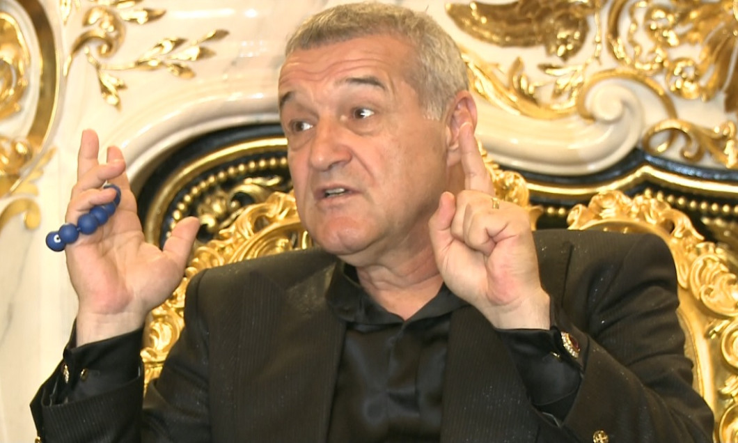 Gigi Becali palat conf Andone