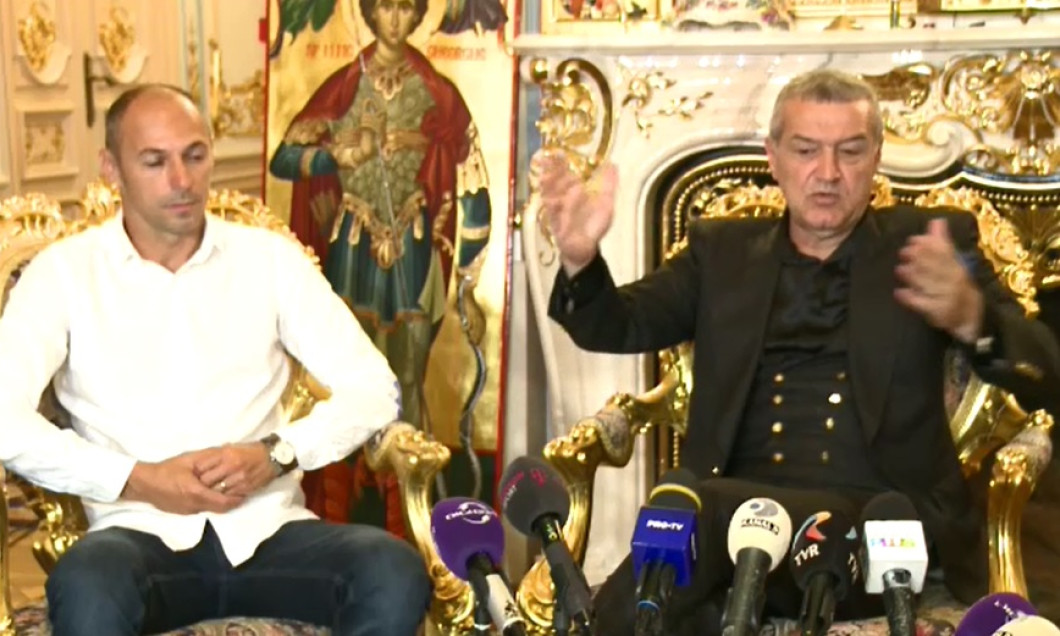 Gigi Becali Bogdan Andone