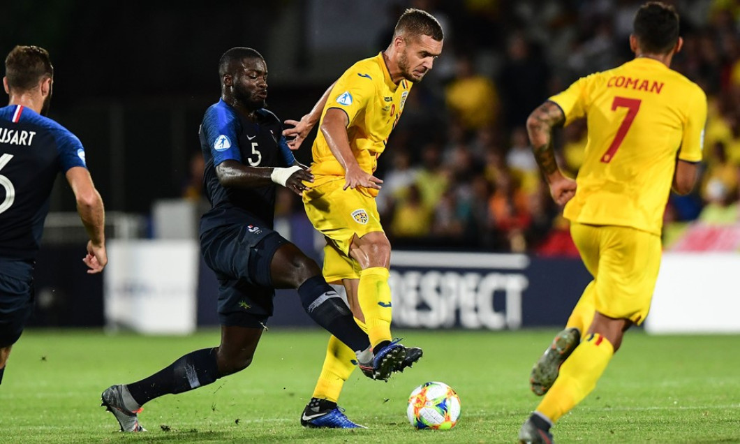 romania u21 - franta u21 puscas si coman