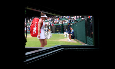 Simona Halep s-a calificat pentru a doua oară în semifinale la Wimbledon. Foto: Getty Images