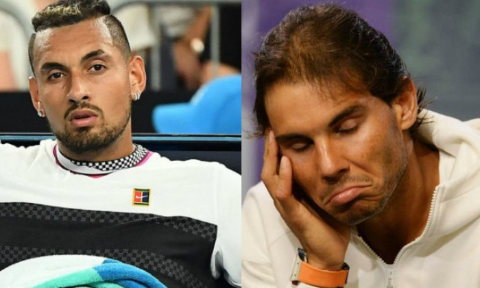 Nick Kyrgios și Rafael Nadal