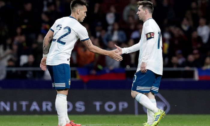 Messi Lautaro Martinez