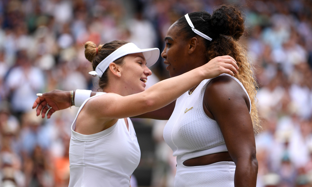 Simona Halep a învins-o pe Serena Williams în finala de la Wimbledon. Foto: Getty Images