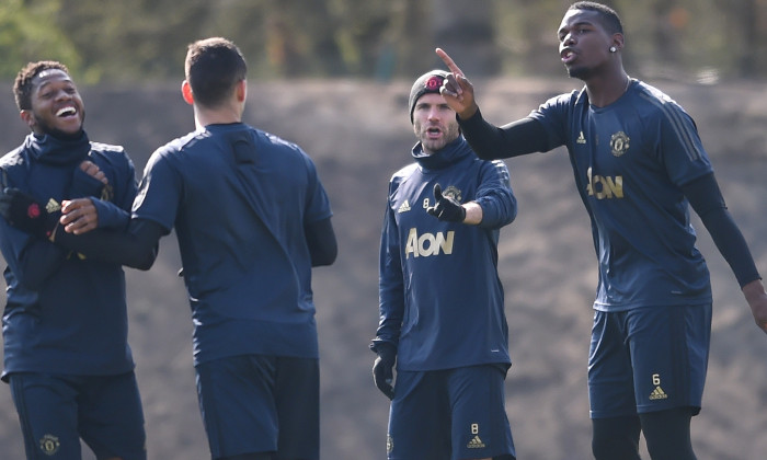 Manchester United Training Session