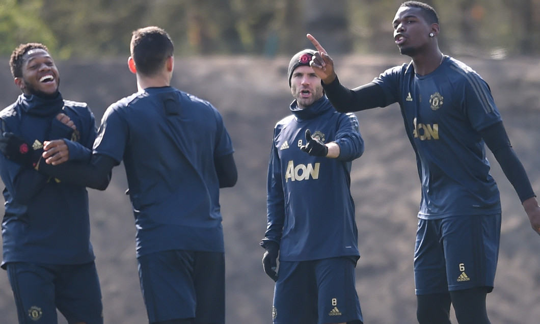 Manchester United Training Session