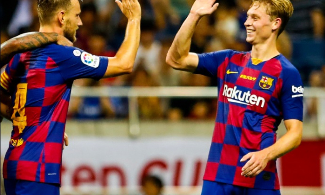 de jong debut barcelona