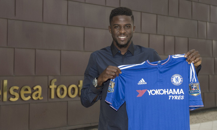 Soccer - Chelsea FC - Papy Djilobodji Presentation - Cobham Training Ground