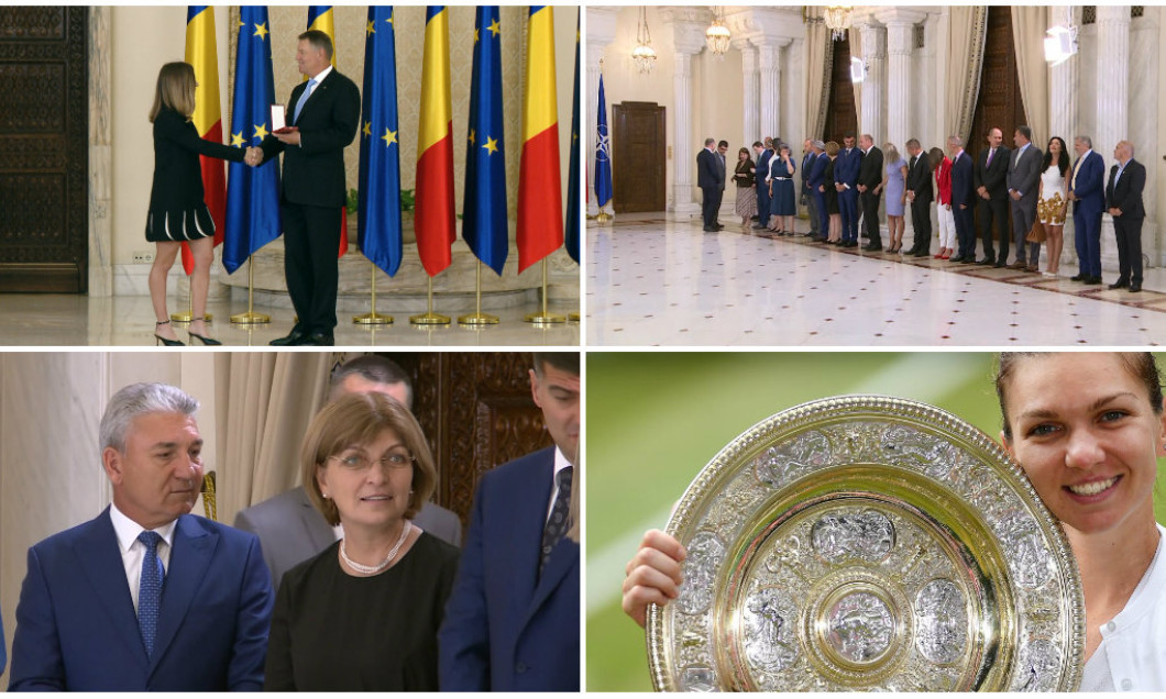 simona halep colaj decorare