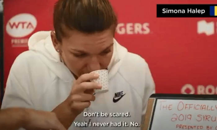 simona halep sirop