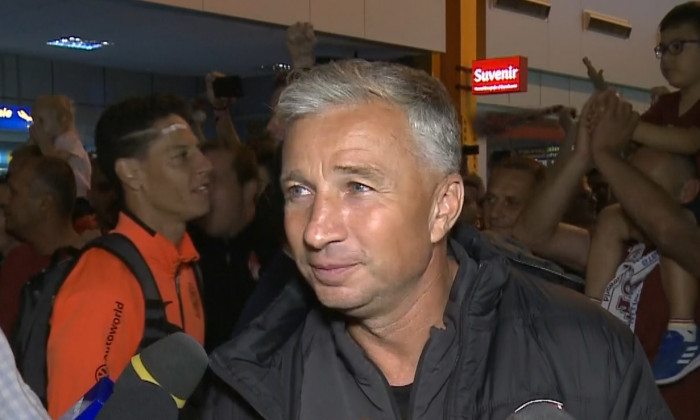 Dan Petrescu atmosfera cluj sosire