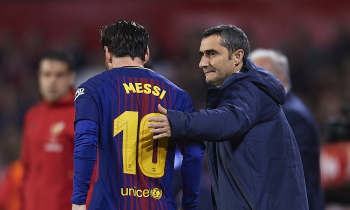 Leo Messi Ernesto Valverde