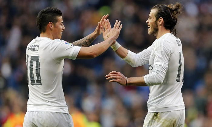 Gareth Bale James Rodriguez