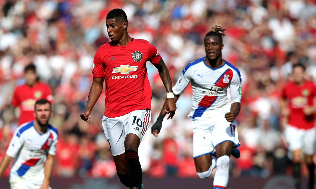 Marcus Rashford Wilfried Zaha