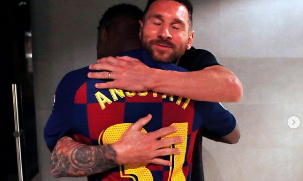 Leo Messi Ansu Fati