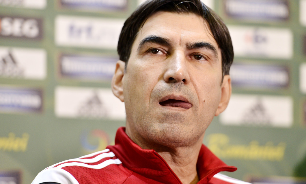 1.FOTBAL:CONFERINTA DE PRESA VICTOR PITURCA INAINTEA MECIULUI CU UNGARIA (6.10.2014)
