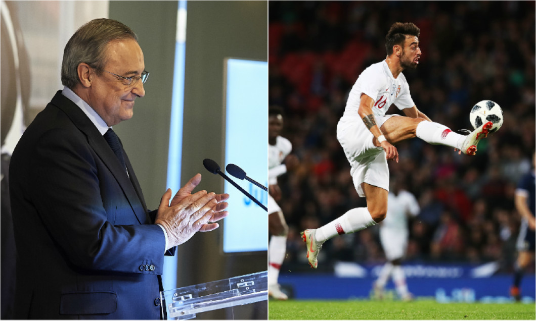 Florentino Perez Bruno Fernandes