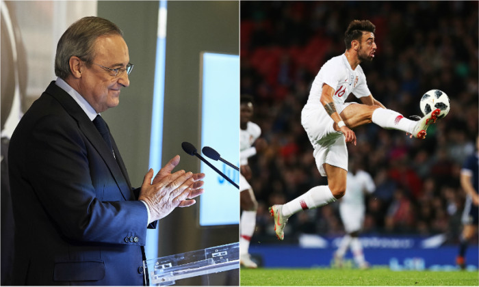 Florentino Perez Bruno Fernandes