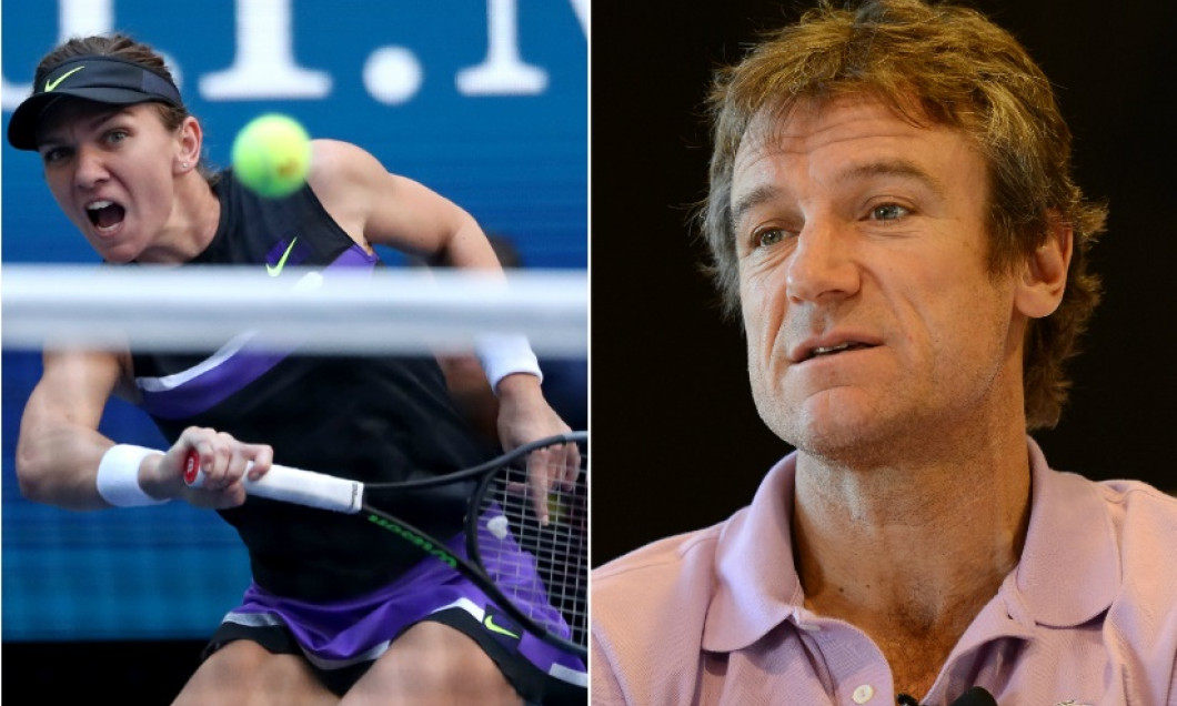 Simona Halep Mats Wilander
