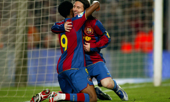 etoo messi