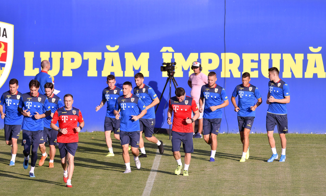 FOTBAL:ANTRENAMENT NATIONALA ROMANIEI, MECI SPANIA SI MALTA (1.09.2019)