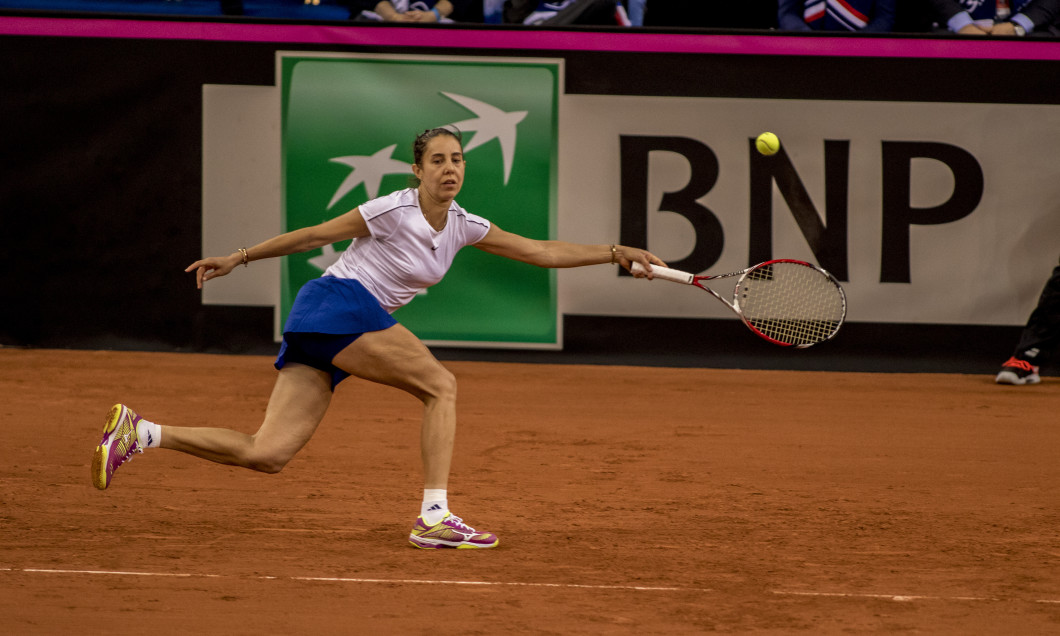 TENIS:FRANTA-ROMANIA, MIHAELA BUZARNESCU-CAROLINE GARCIUA, FED CUP (20.04.2019)