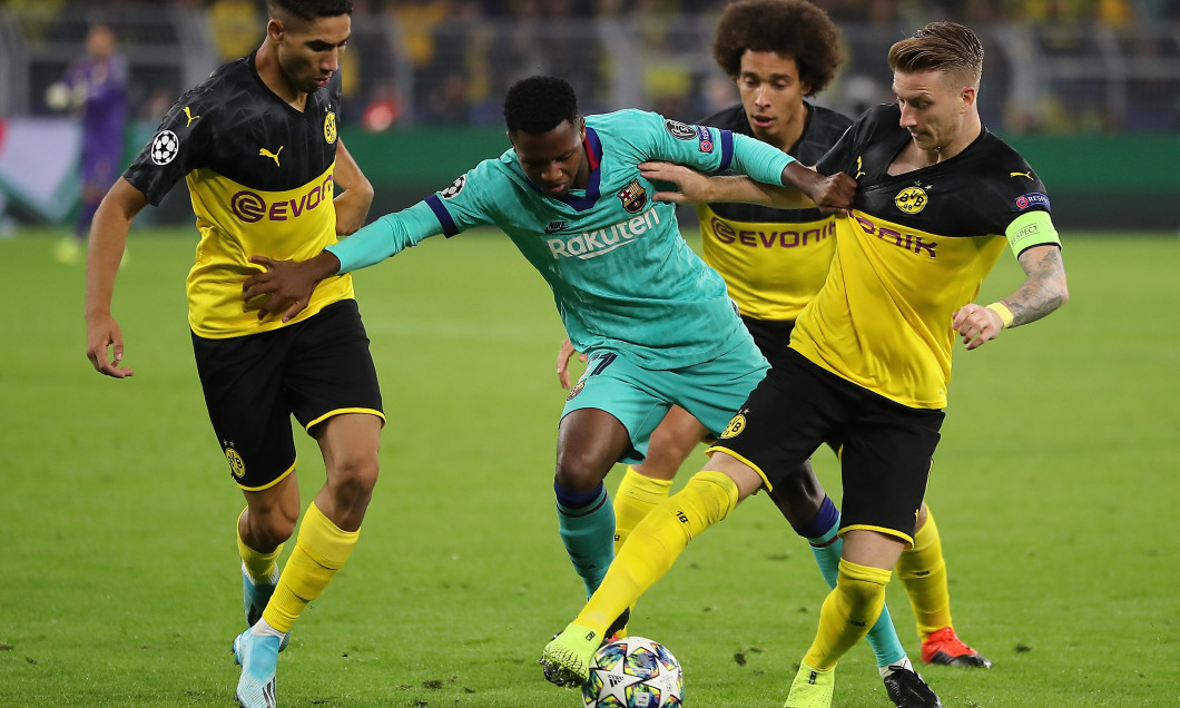 Borussia Dortmund v FC Barcelona: Group F - UEFA Champions League