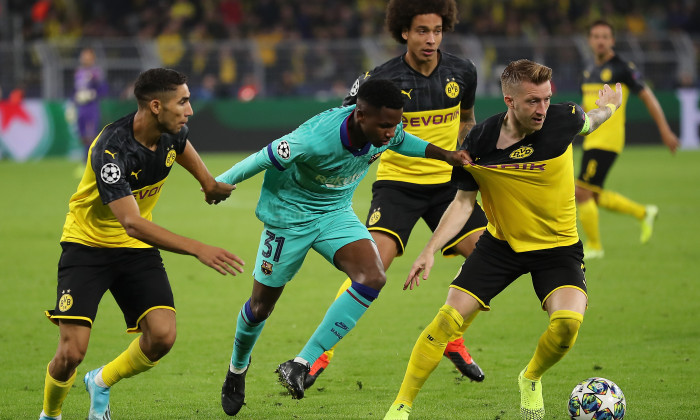 Borussia Dortmund v FC Barcelona: Group F - UEFA Champions League