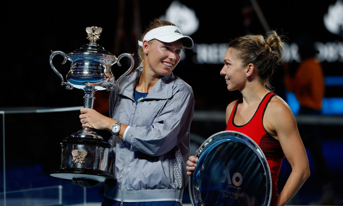 Simona Halep Caroline Wozniacki