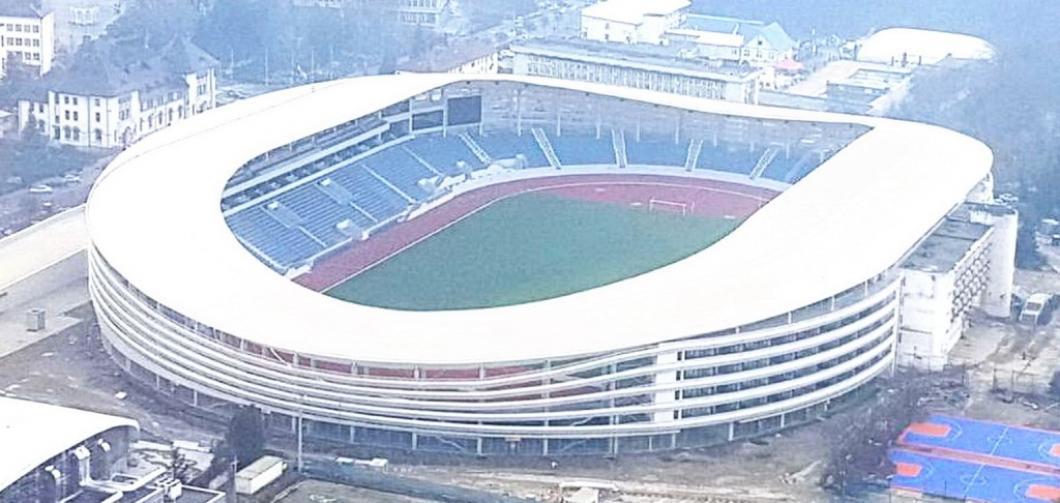 Arena din Târgu Jiu, nominalizată pentru stadionul anului 2019. Concurează cu alte ”bijuterii” din întreaga lume