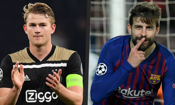 Gerard Pique i-a blocat transferul lui Matthijs de Ligt la Barcelona