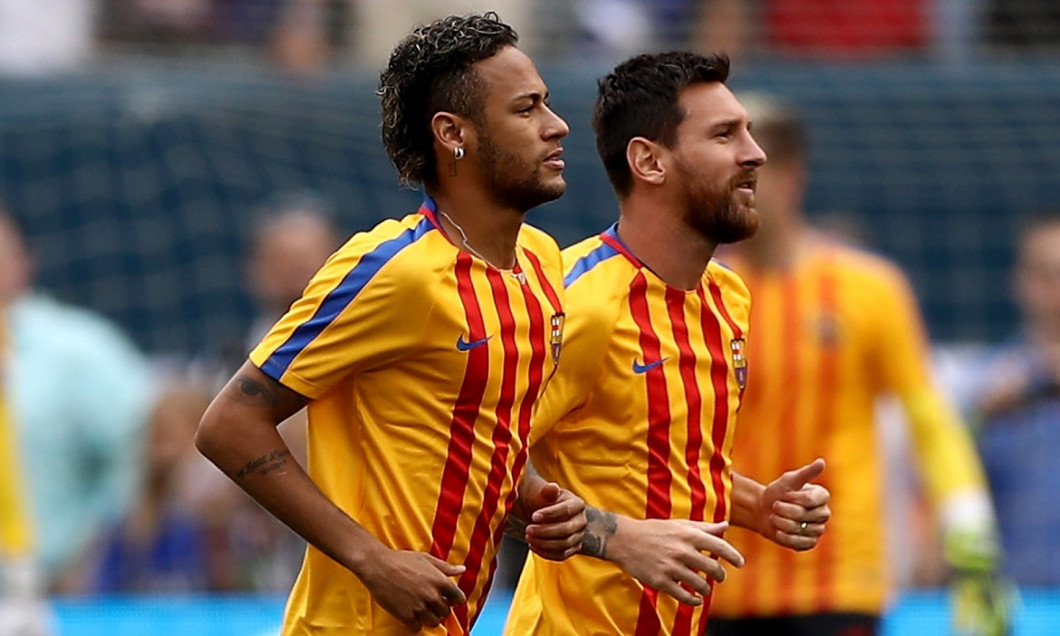 Neymar și Leo Messi