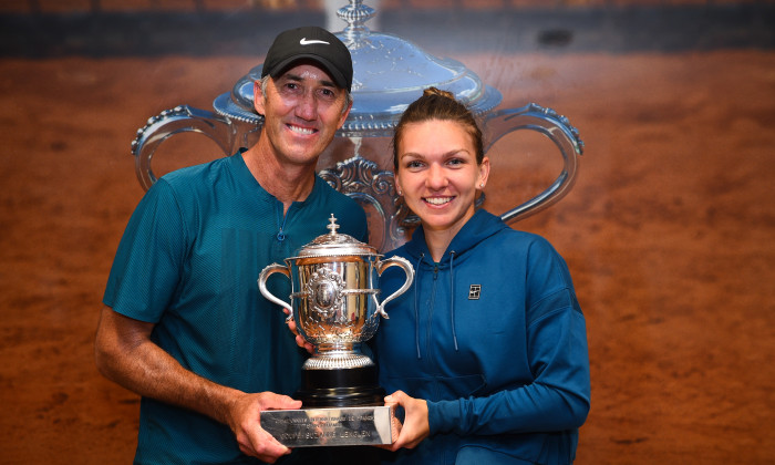 Simona Halep Darren Cahill