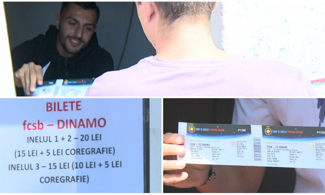 fcsb dinamo bilete