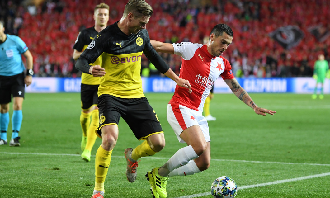 Slavia Praha v Borussia Dortmund: Group F - UEFA Champions League
