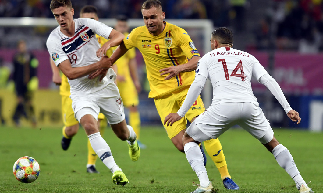 FOTBAL:ROMANIA-NORVEGIA, PRELIMINARIILE C.E. 2020 (15.10.2019)