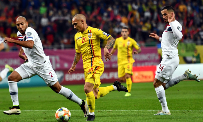 FOTBAL:ROMANIA-NORVEGIA, PRELIMINARIILE C.E. 2020 (15.10.2019)