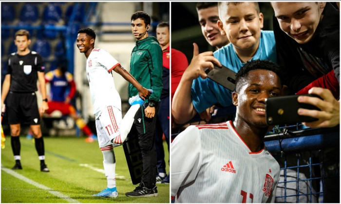 Ansu Fati Spania U21